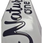 Dome adhesivo de resina rectangular personalizado con logo — PinsPro Chile
