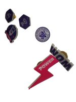 Pin con base acrílica troquelado a la forma del logo — PinsPro Chile