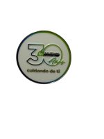Pin metálico esmaltado personalizado con el logo de la empresa — PinsPro Chile